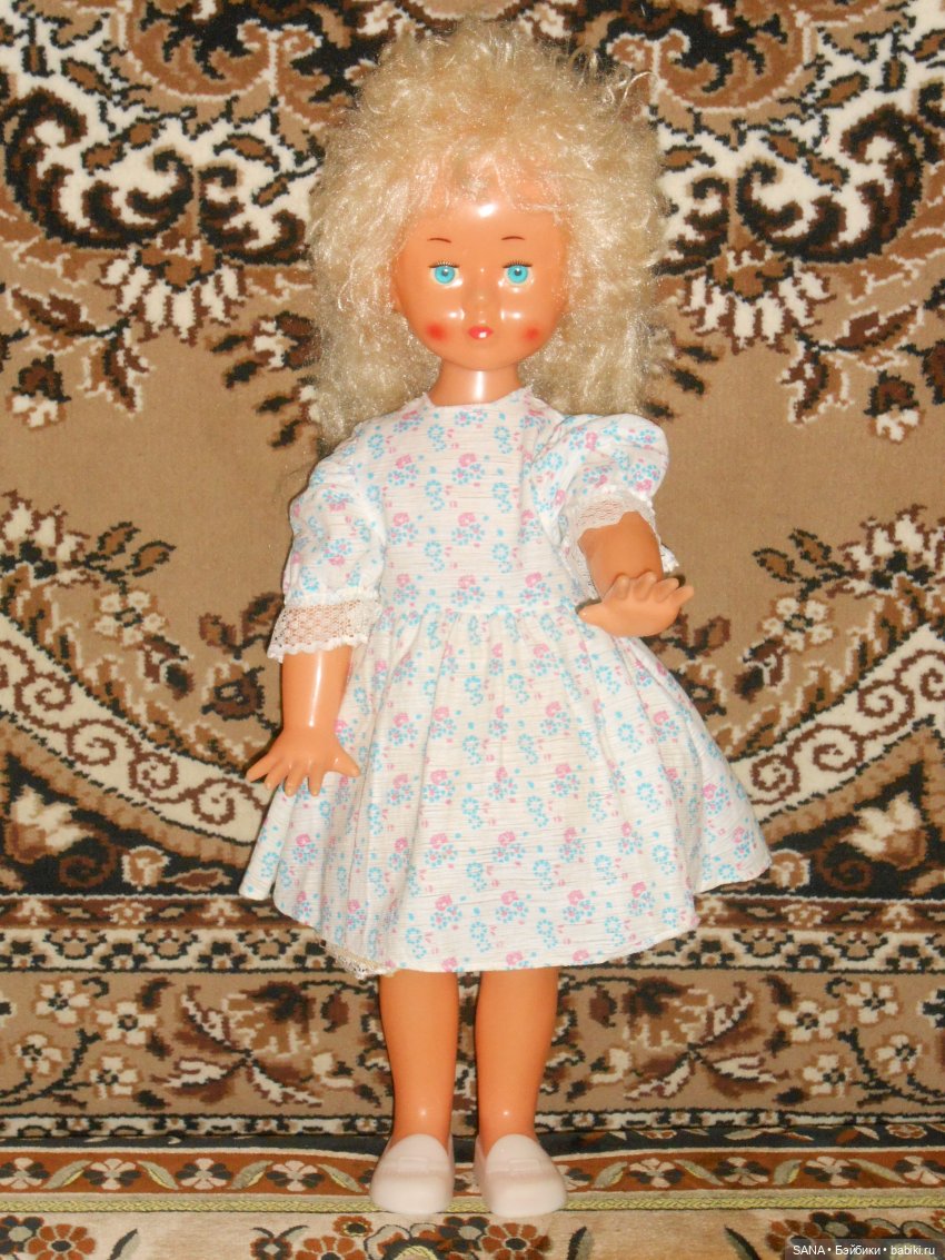 Нина - кукла СССР — Советские винтажные куклы (СССР): Ленигрушка (фото 6)