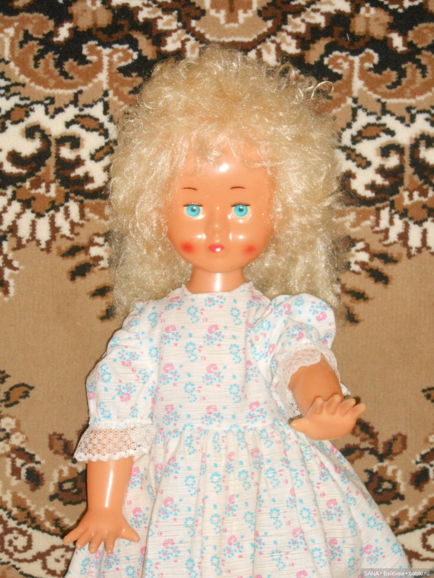 Нина - кукла СССР — Советские винтажные куклы (СССР): Ленигрушка (фото 3)
