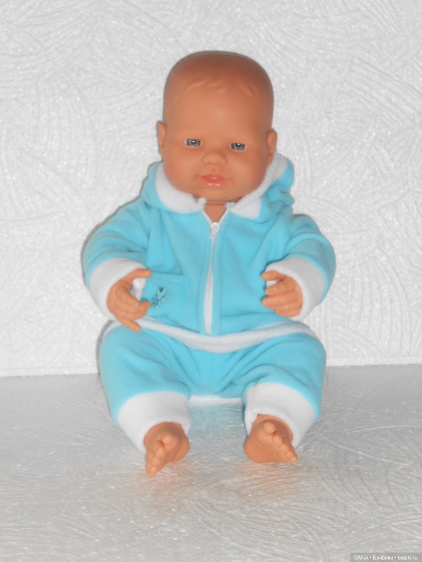 Пупсы от Miniland — Испанские куклы (разное): Vestida de Azul (фото 5)