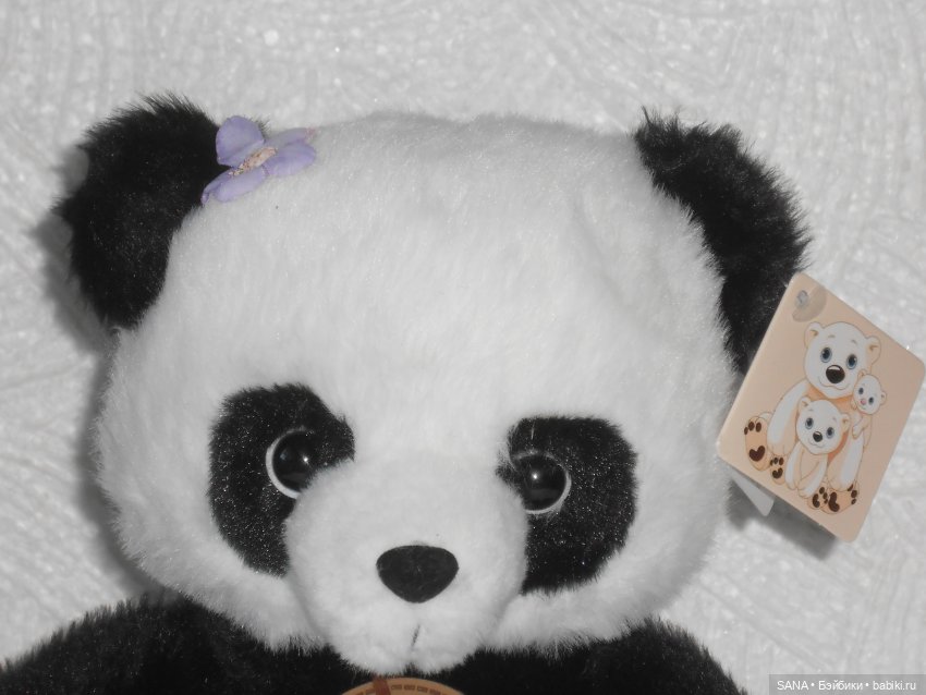 Пандочка Фанни — Плюшевые мишки и игрушки (Teddy Bear): винтаж (фото 6)