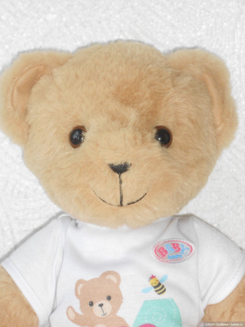 Мишка BABY BORN — Пупсы Baby Born и Baby Annabell (Zapf): интерактивные