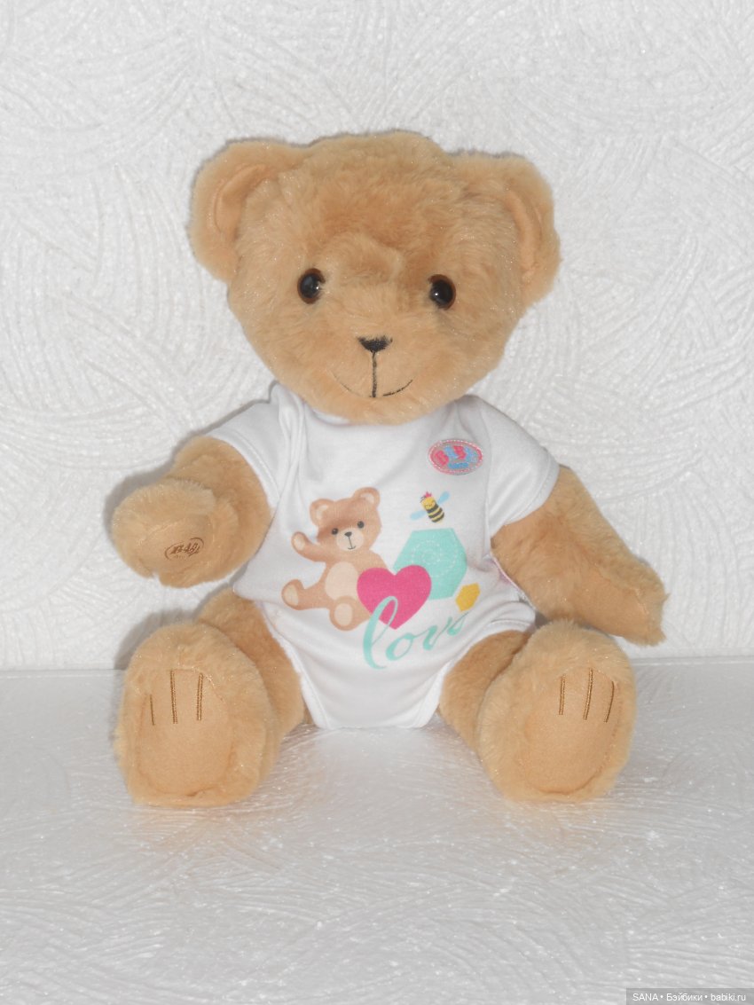 Мишка BABY BORN — Пупсы Baby Born и Baby Annabell (Zapf): интерактивные (фото 5)