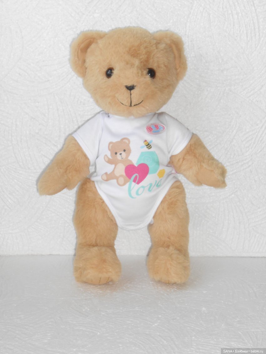 Мишка BABY BORN — Пупсы Baby Born и Baby Annabell (Zapf): интерактивные (фото 9)