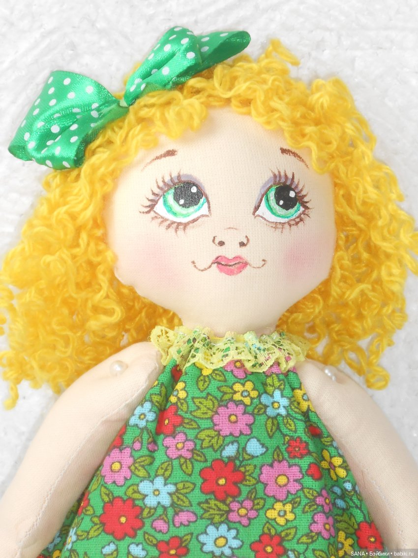 Девочка по имени Лето — Мягкие игровые и текстильные куклы: тряпичные (фото 4)