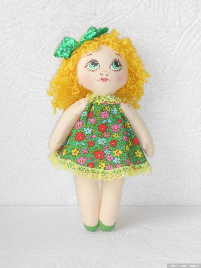 Девочка по имени Лето — Мягкие игровые и текстильные куклы: тряпичные (фото 5)