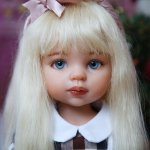 Новогодняя девочка Ноэль или OOAK куклы Paola Reina