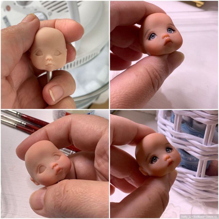 Кудряшка Маруся. Куколка "в кармашек" на теле ob11