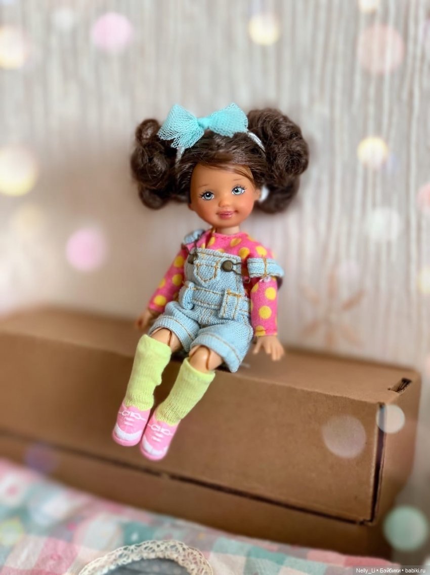 Шарнирная Ириска. ООАК малышки Келли от Mattel (фото 7)