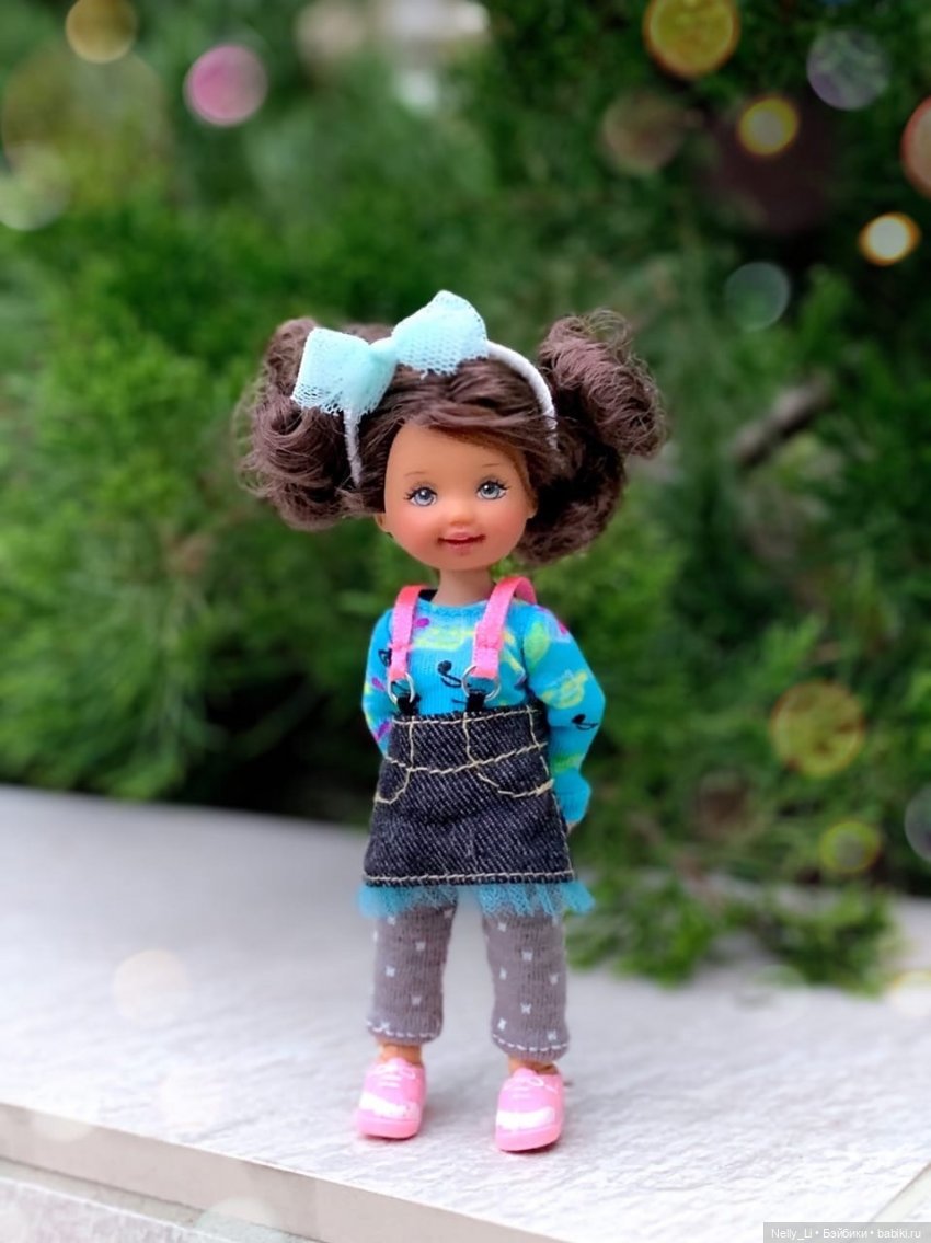 Шарнирная Ириска. ООАК малышки Келли от Mattel (фото 4)