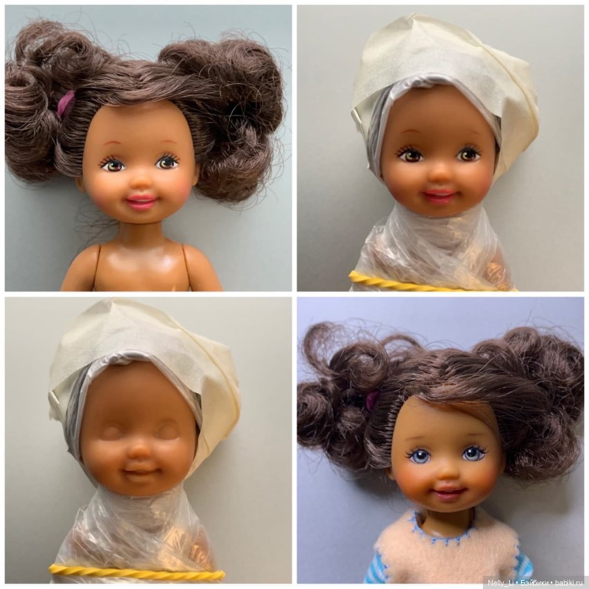 Шарнирная Ириска. ООАК малышки Келли от Mattel