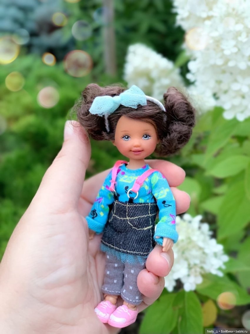 Шарнирная Ириска. ООАК малышки Келли от Mattel (фото 5)