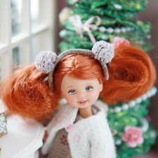 В ожидании новогоднего чуда. ООАК малышки Келли от Mattel