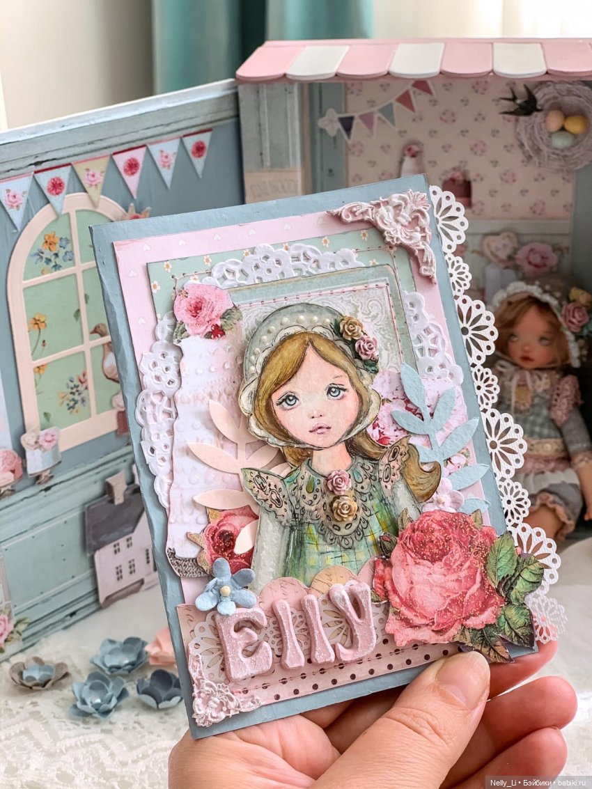 Как сделать новогодний домик для фотосессий в стиле Tilda (фото 2)