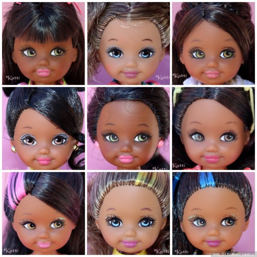 Barbie So in Style (S.I.S.) - темнокожие сестрички кукол Келли и Челси
