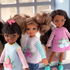 Barbie So in Style (S.I.S.) - темнокожие сестрички кукол Келли и Челси