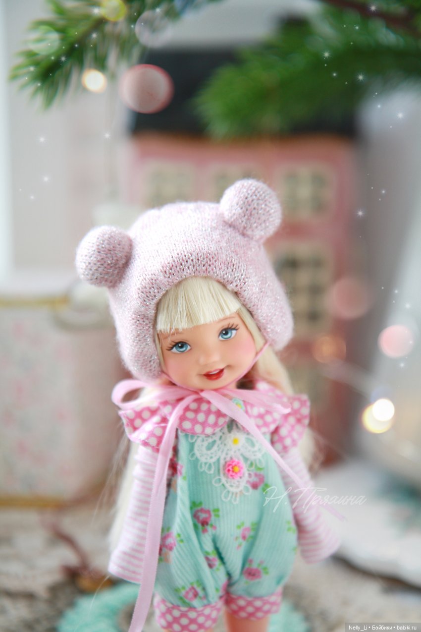 Малышка под новогоднюю ёлочку или OOAK Келли Plus Size (фото 4)