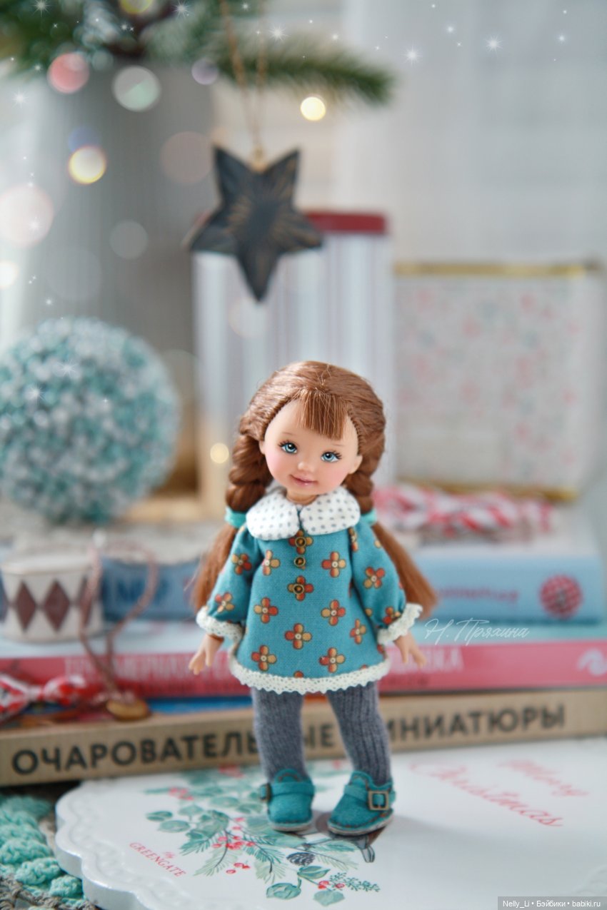 ООАК Келли 11 см или ещё одна новогодняя малышка (фото 6)