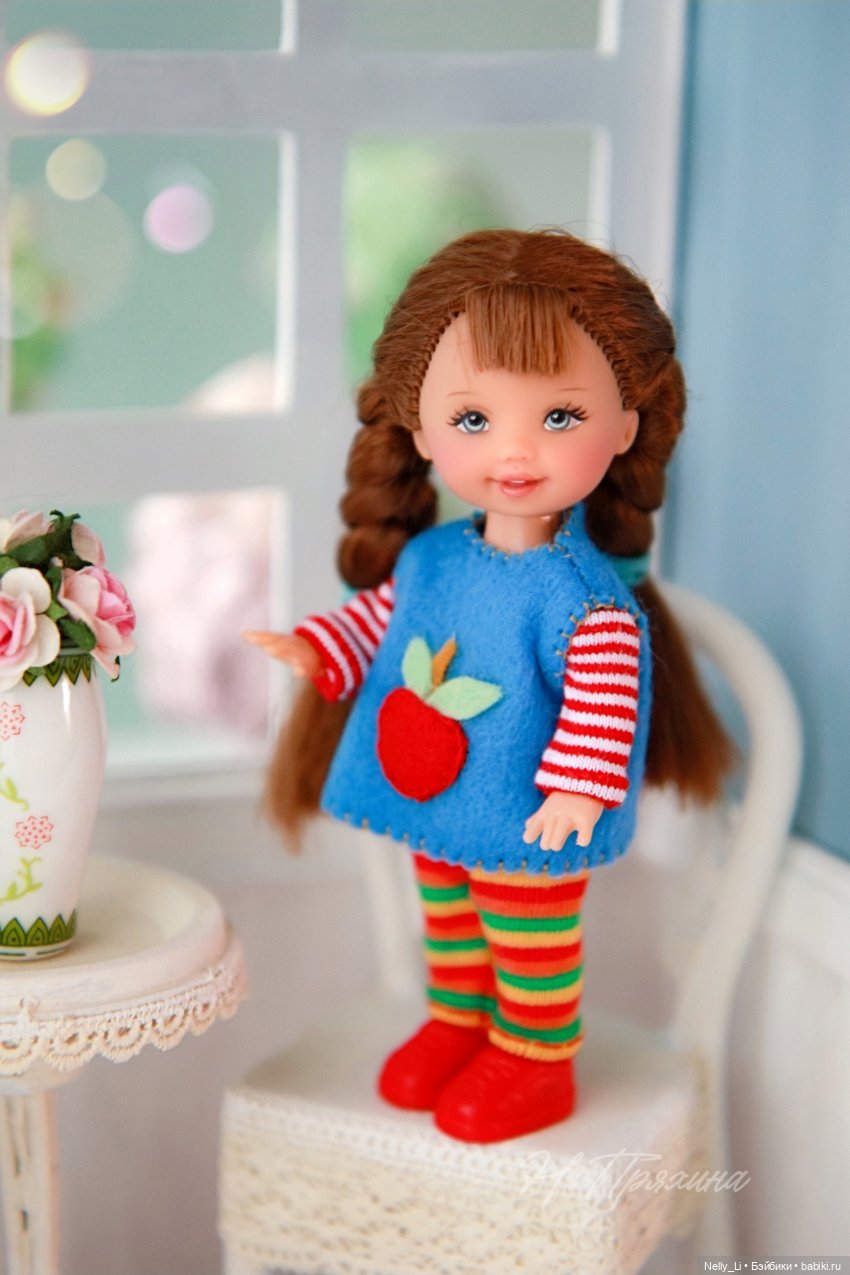 ООАК Келли 11 см или ещё одна новогодняя малышка (фото 2)