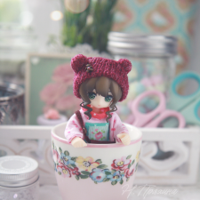 Наряд для крошечной девочки-гибрида 9 см