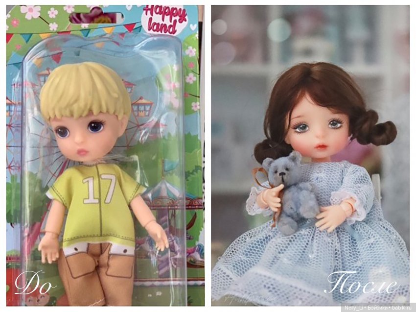 Синеглазка Тамми или новый ООАК куклы Sariel от Funky Toys