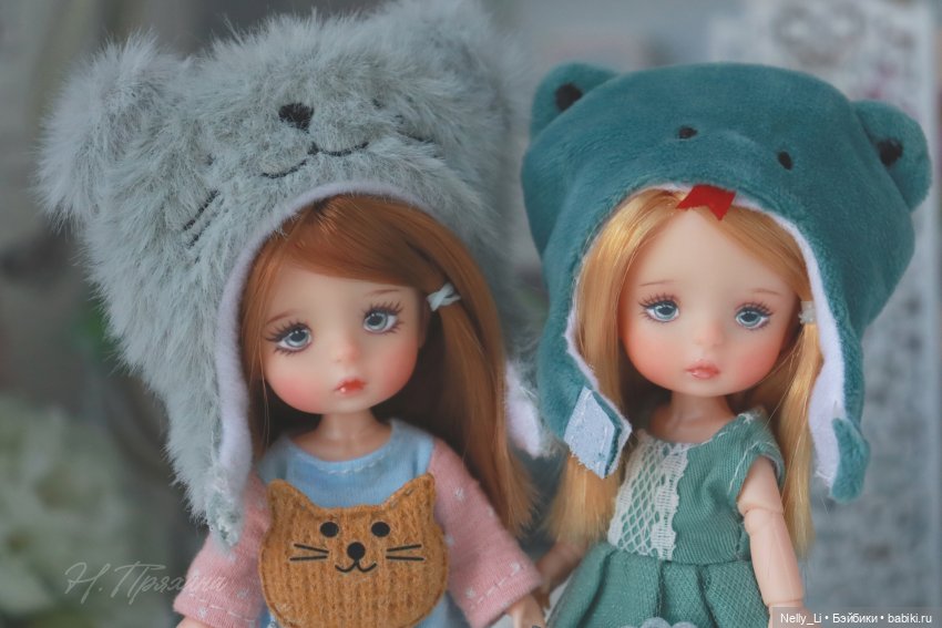 Две нежные сестрички или новый ООАК кукол Sariel
