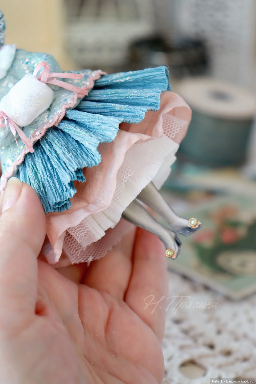 Фанни - Картонажная кукла в викторианском стиле (фото 6)