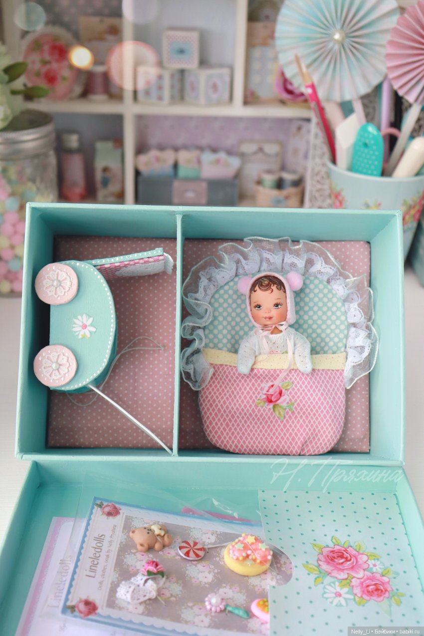 Крошка на ладошке или ООАК 7 см пупсика Kid Kore