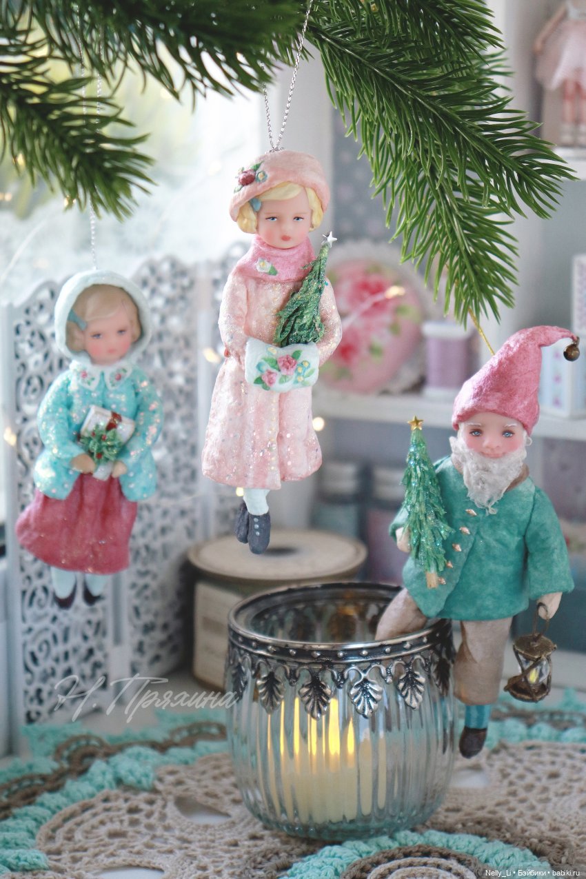 Сказочные существа или мои первые ватные игрушки (фото 9)