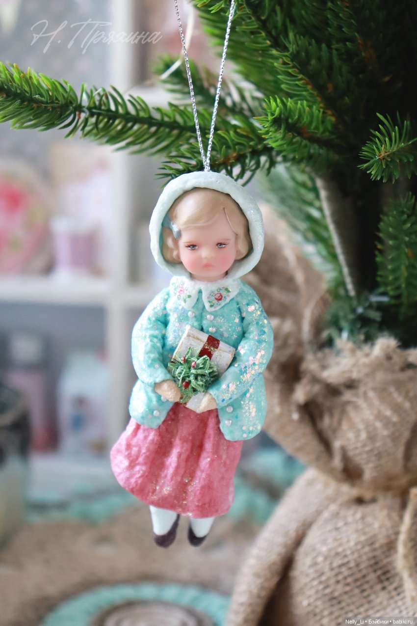 Сказочные существа или мои первые ватные игрушки