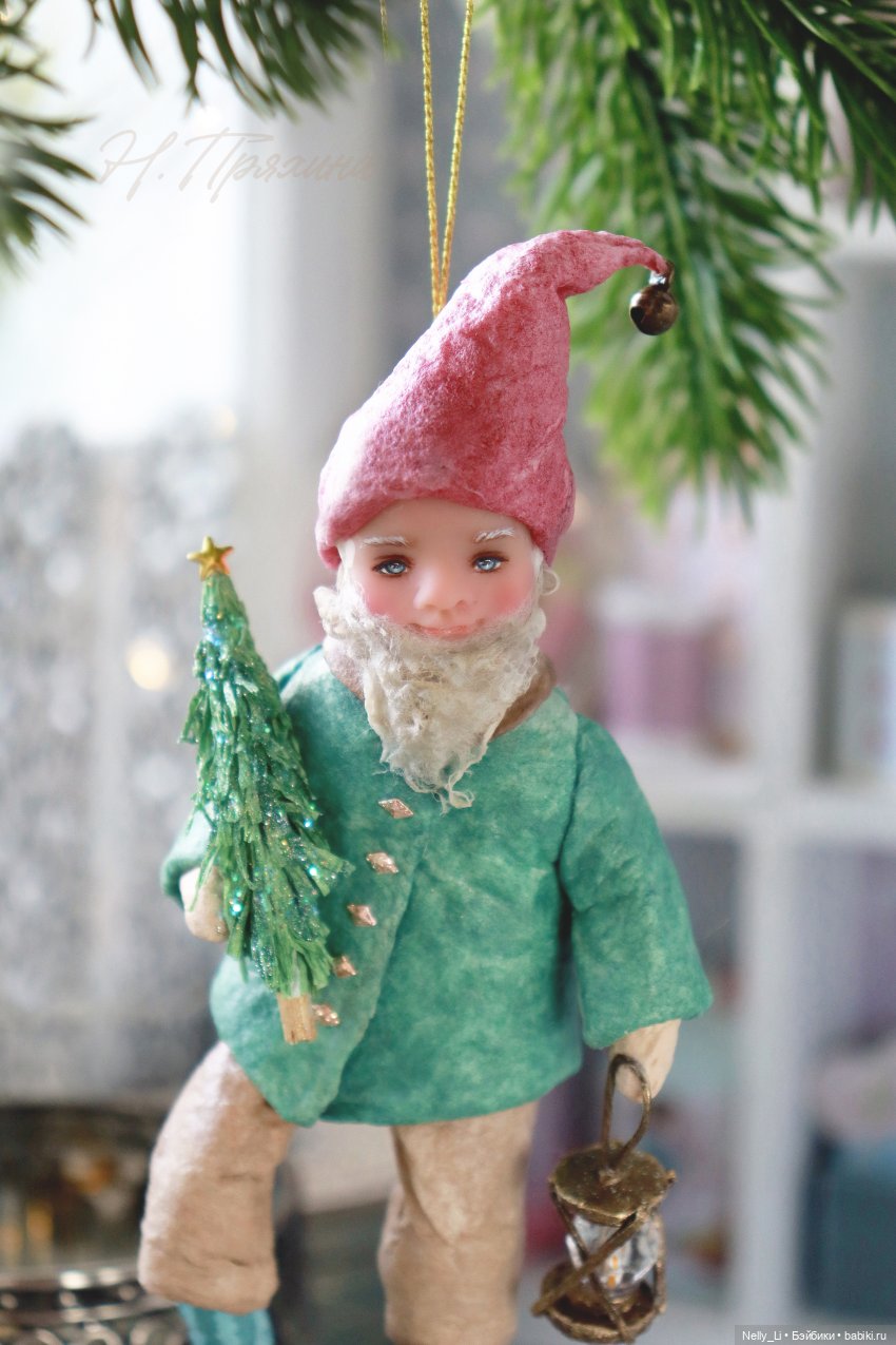 Сказочные существа или мои первые ватные игрушки (фото 6)