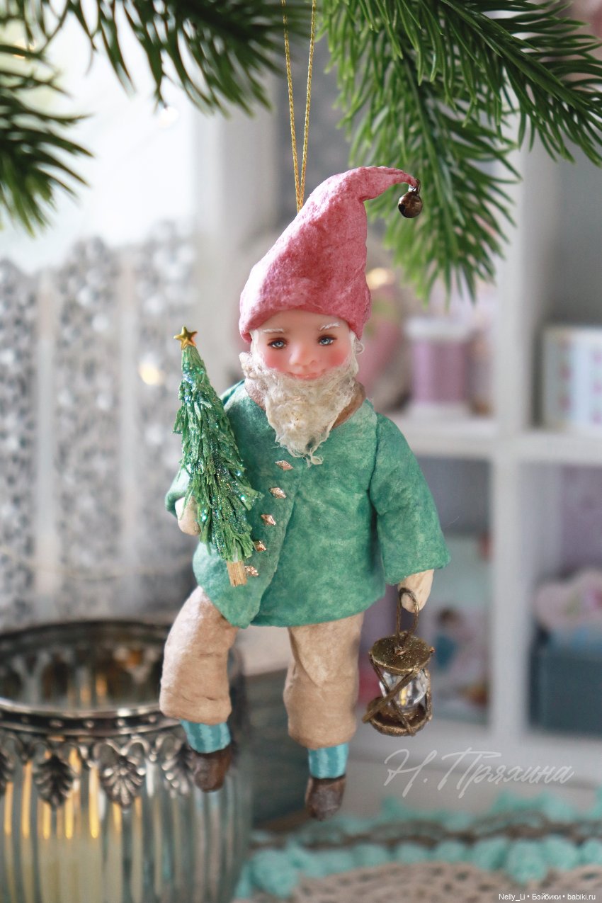 Сказочные существа или мои первые ватные игрушки (фото 4)