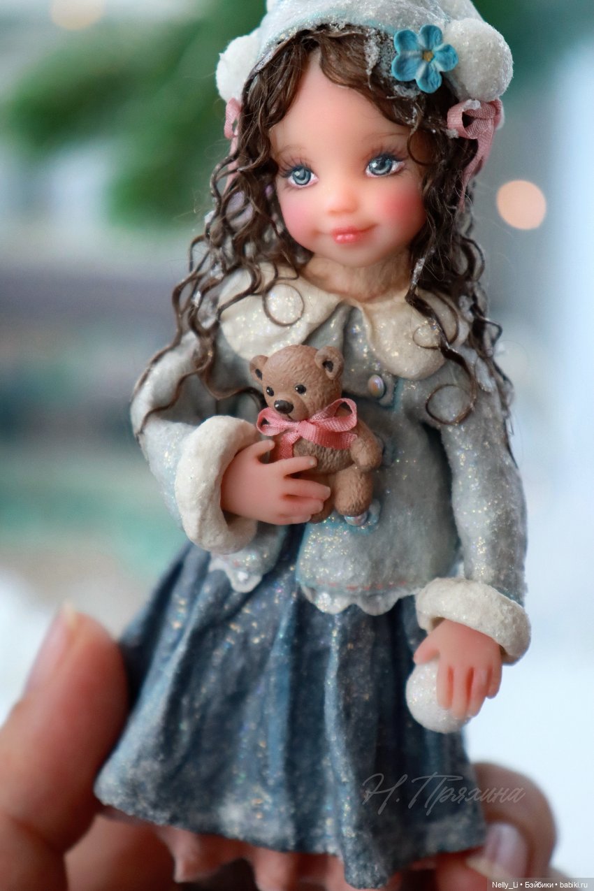Первый снег или новая куколка из ваты (фото 8)