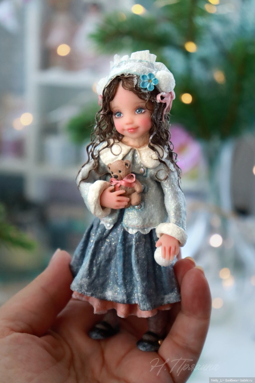 Первый снег или новая куколка из ваты (фото 6)