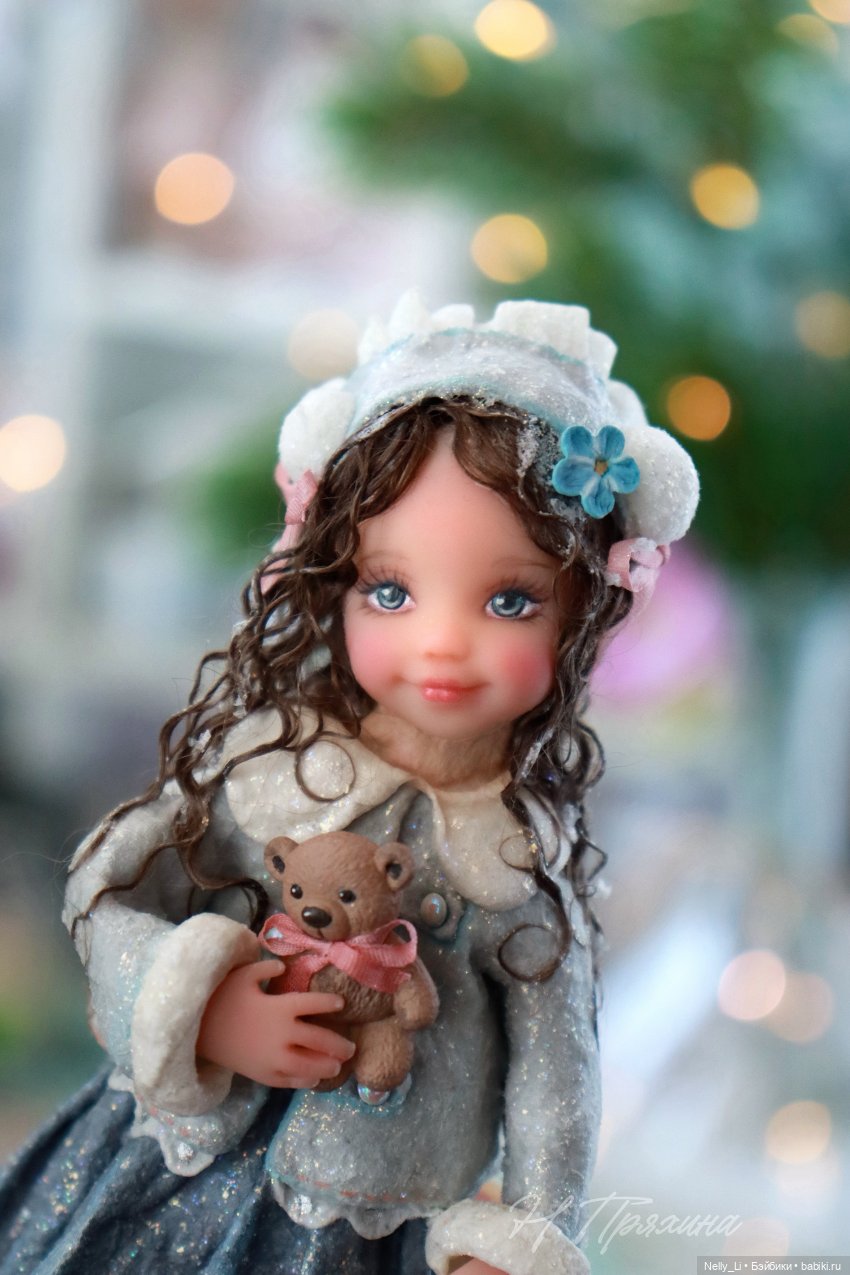 Первый снег или новая куколка из ваты (фото 7)