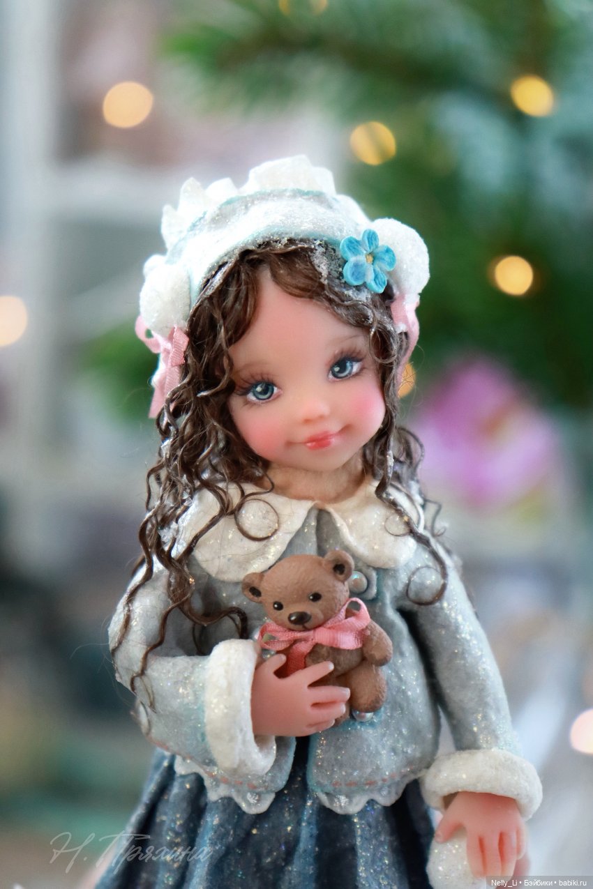 Первый снег или новая куколка из ваты (фото 4)
