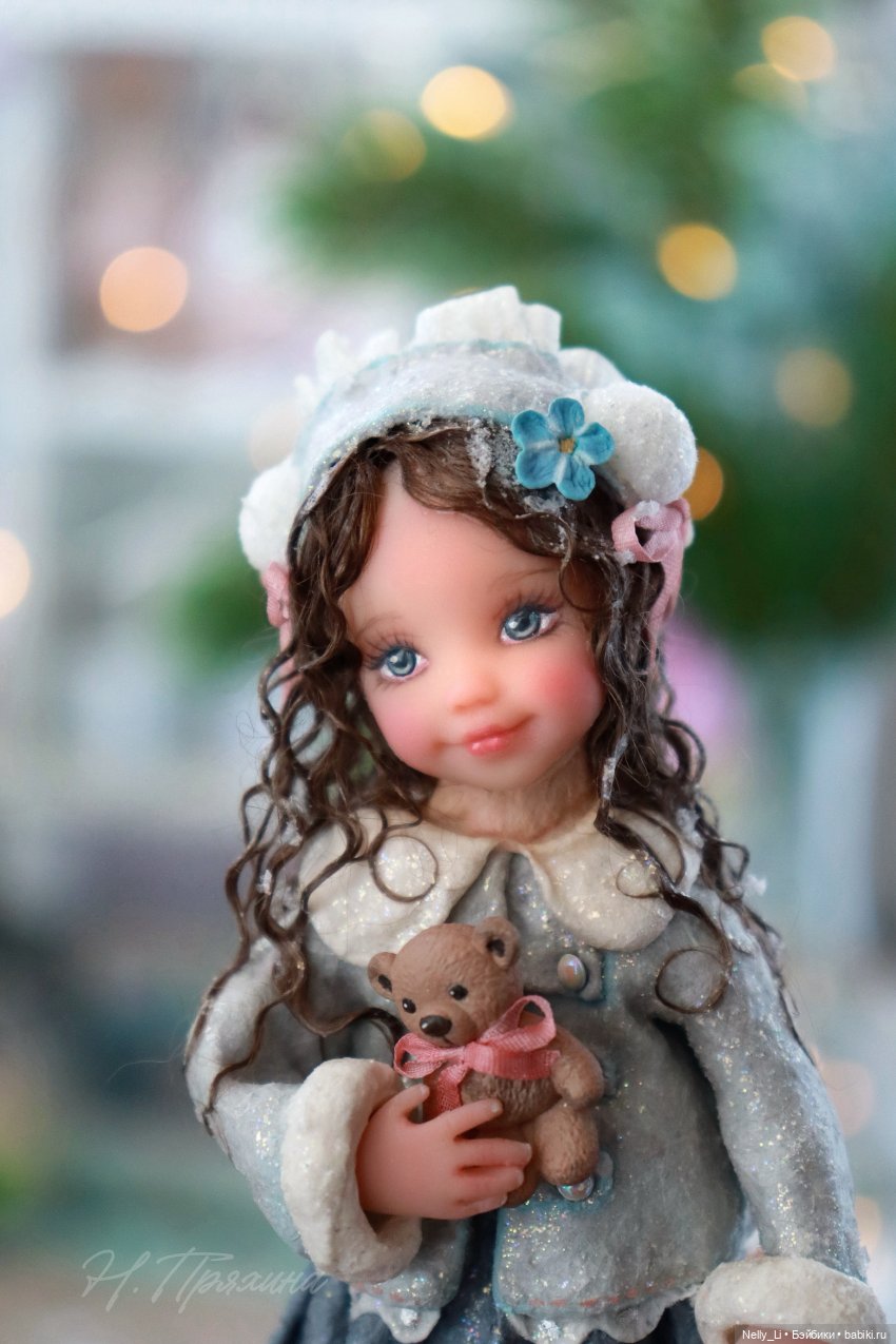 Первый снег или новая куколка из ваты (фото 9)