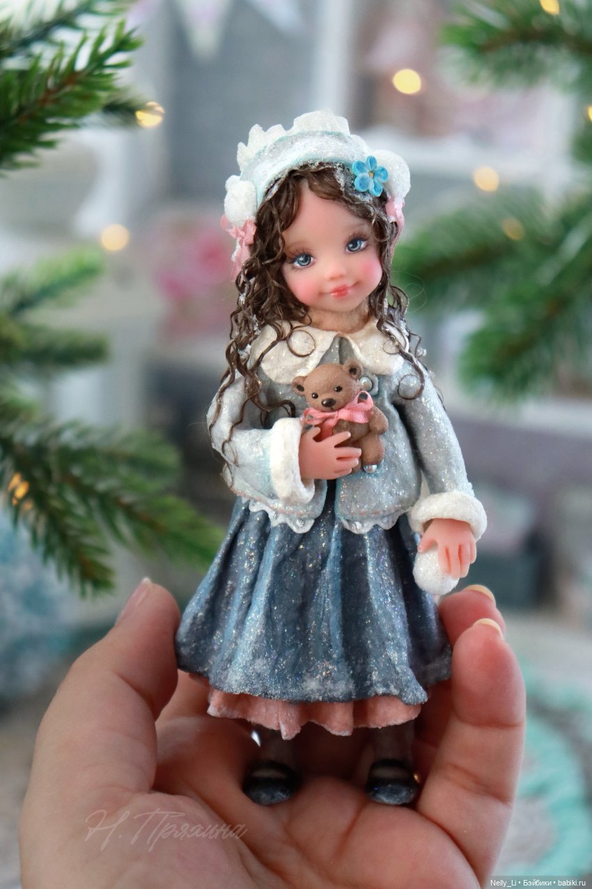Первый снег или новая куколка из ваты (фото 3)