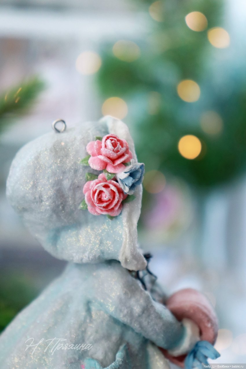 Белоснежка или ещё одна куколка из ваты (фото 6)