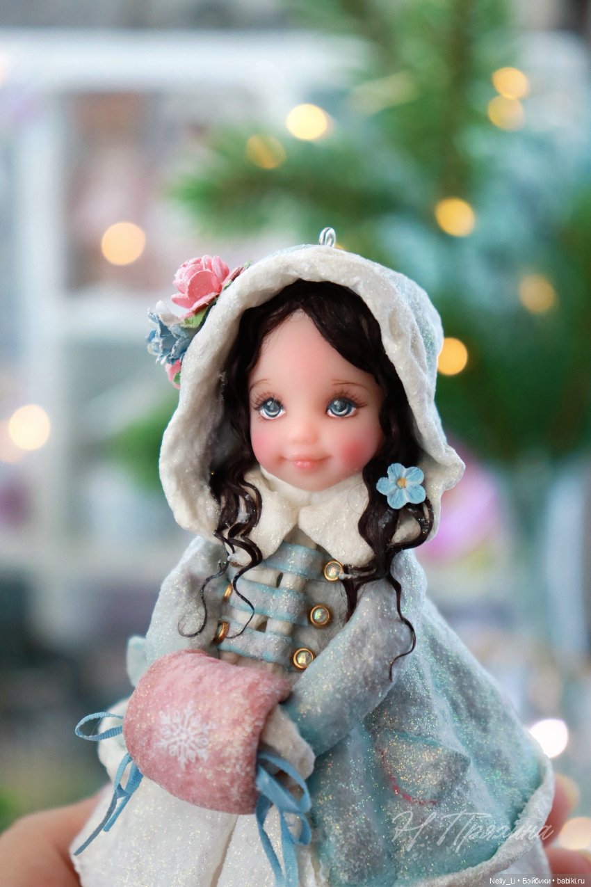 Белоснежка или ещё одна куколка из ваты (фото 4)