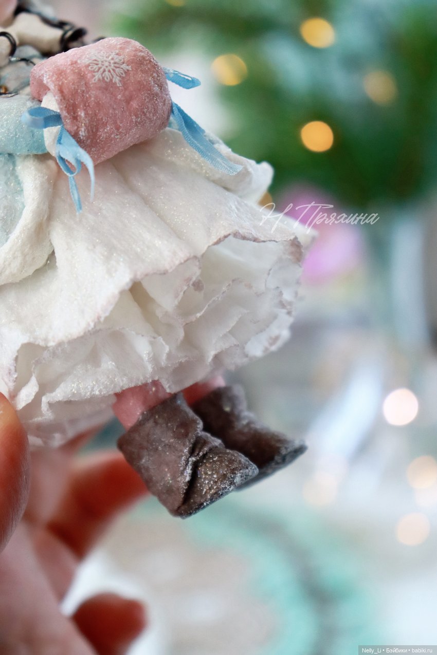 Белоснежка или ещё одна куколка из ваты (фото 5)