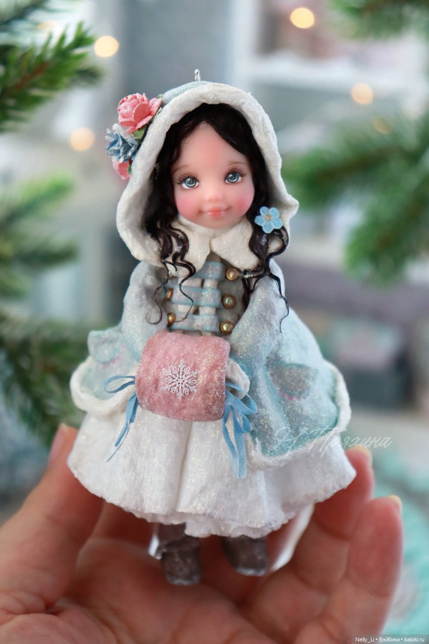 Белоснежка или ещё одна куколка из ваты (фото 2)