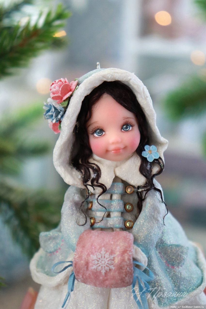 Белоснежка или ещё одна куколка из ваты (фото 7)