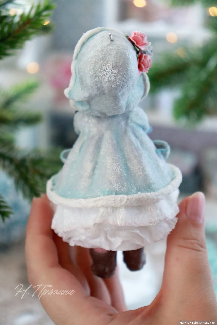 Белоснежка или ещё одна куколка из ваты (фото 3)