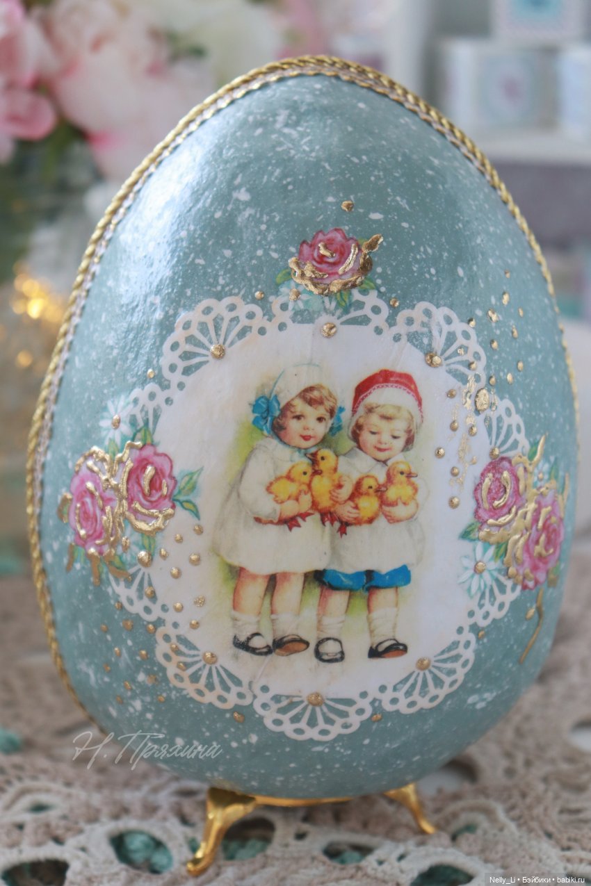 Пасхальная шкатулка-сюрпризница (фото 6)