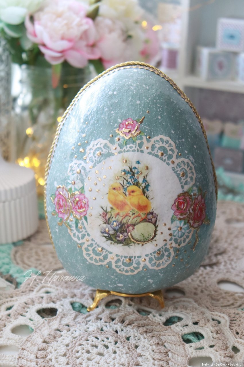 Пасхальная шкатулка-сюрпризница (фото 2)