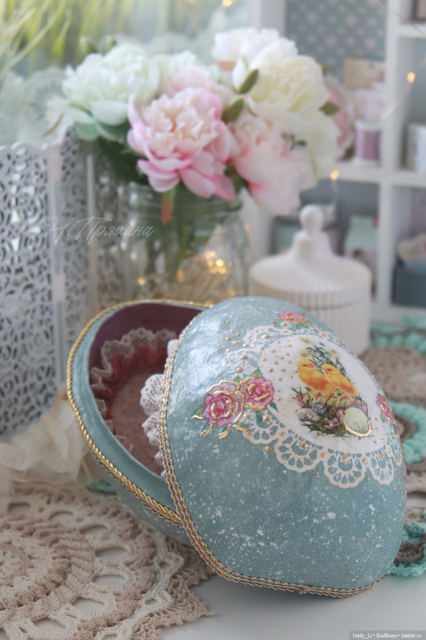 Пасхальная шкатулка-сюрпризница (фото 5)