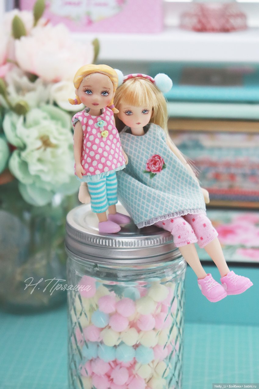 Две летние девочки или ООАК кукол Azone Picco Neemo XS и Djeco (фото 10)