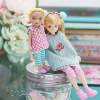 Две летние девочки или ООАК кукол Azone Picco Neemo XS и Djeco