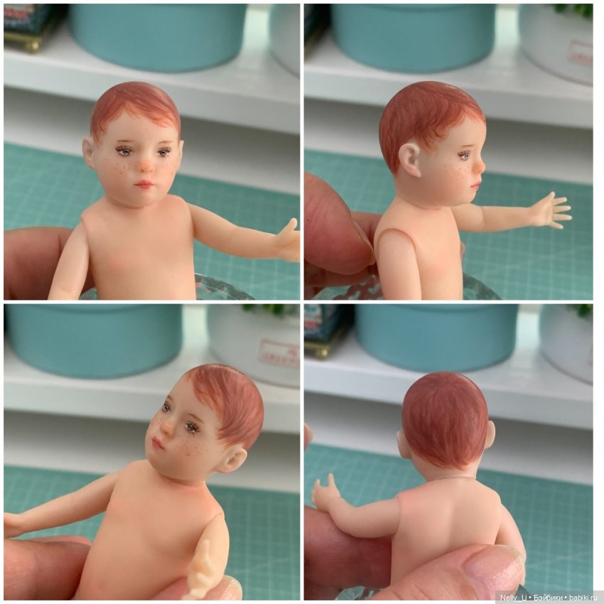 Малыш "мухоморчик" или новая история маленькой куклы (фото 5)