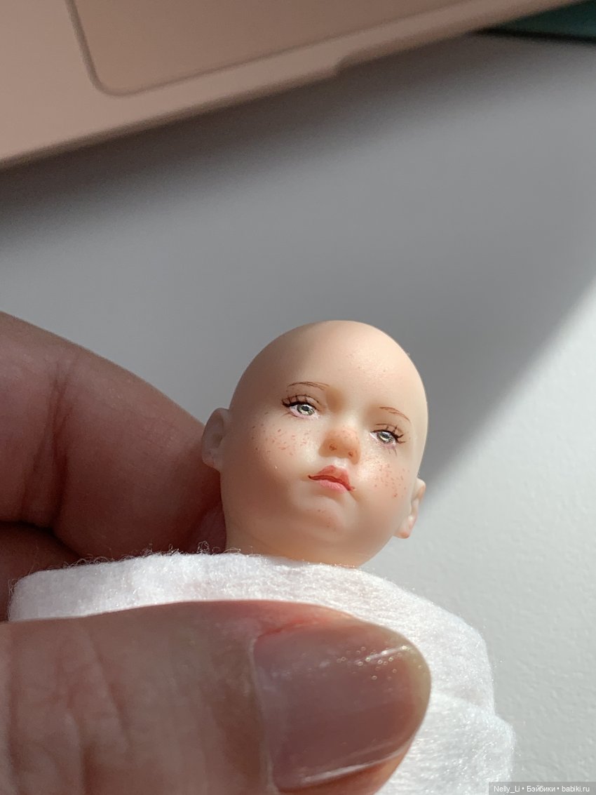 Малыш "мухоморчик" или новая история маленькой куклы (фото 3)